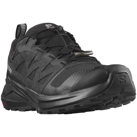 Damen Laufschuhe Salomon X-Adventure Gore-Tex schwarz Black / Black / Black