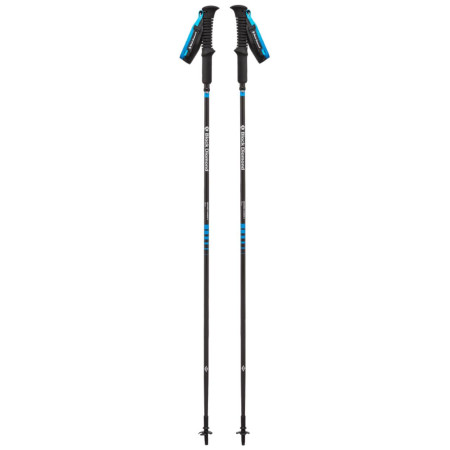 Trekkingstöcke Black Diamond DISTANCE CARBON Z Z-POLES schwarz