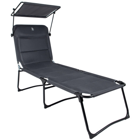 Strandliege Bo-Camp Sun lounger Air schwarz