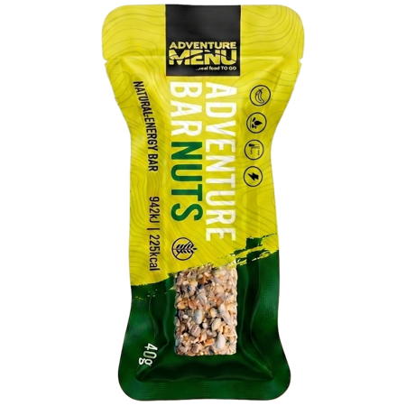 Energie-Riegel Adventure Menu Adventure Bar Nuts