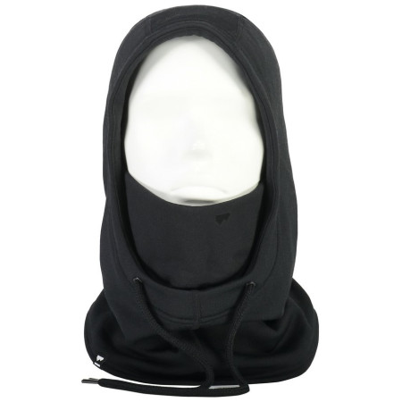 Kapuzenmütze Mons Royale Decade Wool Fleece schwarz Black