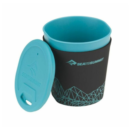 Tasse Sea to Summit Delta Light Insulmug hellblau PacificBlue