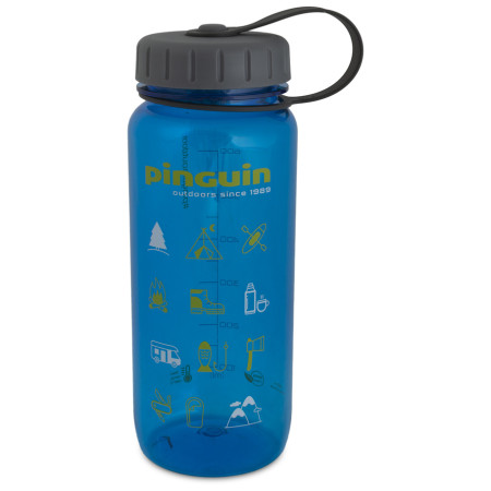Flasche Pinguin Tritan Slim Bottle 0,65 l blau Blue