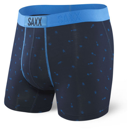 Boxershorts Saxx Vibe Boxer Brief blau/schwarz NavyArrow