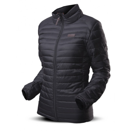 Damen Daunenjacke Trimm Beret Lady schwarz Black