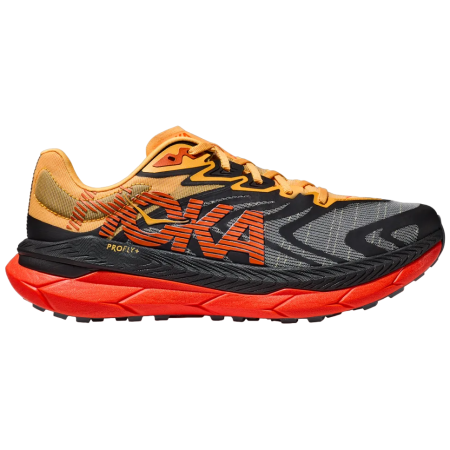 Herren Laufschuhe Hoka Tecton X 2 schwarz/orange Black / Flame