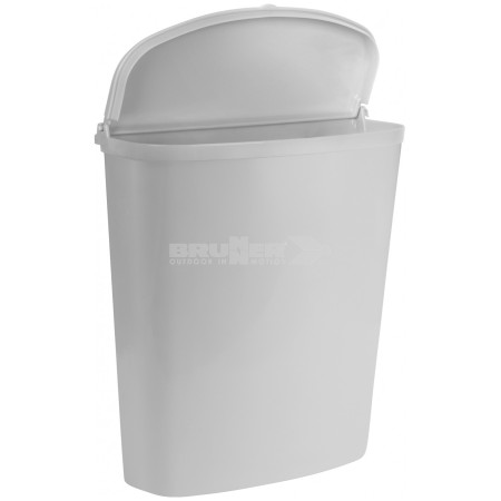 Mülleimer Brunner Pillar grau