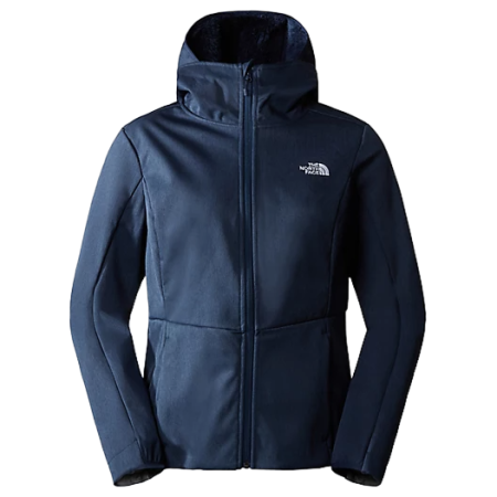 Damenjacke The North Face W Quest Highloft Soft Shell Jacket blau SUMMIT NAVY HEATHER