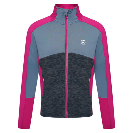 Kinder-Sweatshirt Dare 2b Exception CoreStr rosa/blau Fuchsa/Blstn