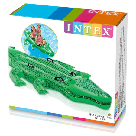 Aufblasbares Krokodil Intex Giant Gator RideOn 58562NP