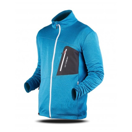 Herren-Sweatshirt Trimm Micron blau jeans blue