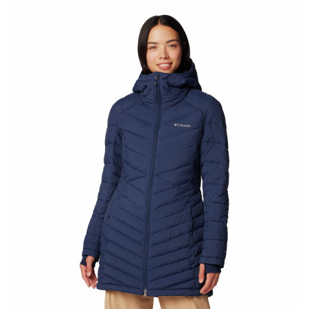 Damen-Wintermantel Columbia Joy Peak™ II Mid Jacket dunkelblau Collegiate Navy