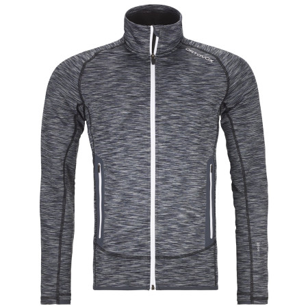 Herrenjacke Ortovox Fleece Space Dyed Jacket schwarz BlackRavenBlend