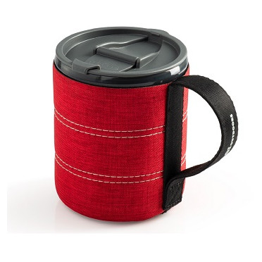 Tasse GSI Outdoors Infinity Backpacker Mug rot Red