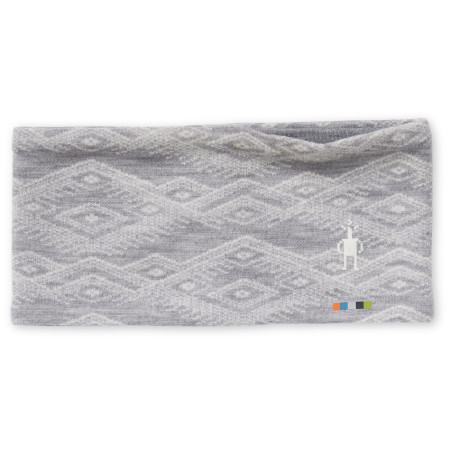 Stirnband Smartwool Merino 250 Reversible Headband grau LightGrayMountainFairisle