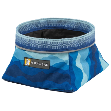 Hundenapf Ruffwear Quencher™ Bowl blau Coastal Mountains