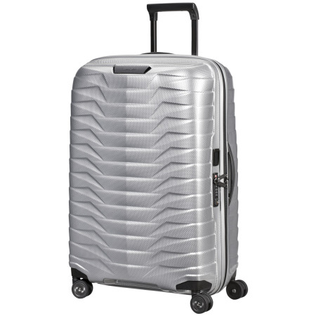 Reisekoffer Samsonite Proxis Spinner 69 silber Silver