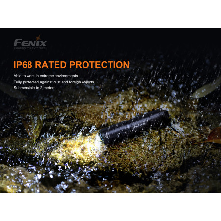 Taschenlampe Fenix E01 V2.0 blue