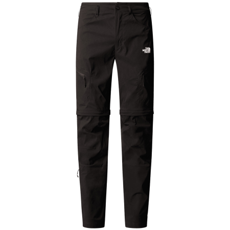 Herrenhose The North Face Exploration Reg Tapered Convertible Pants schwarz TNF BLACK
