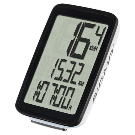 Fahrradcomputer Sigma Pure 1 ATS kabellos weiß/schwarz white