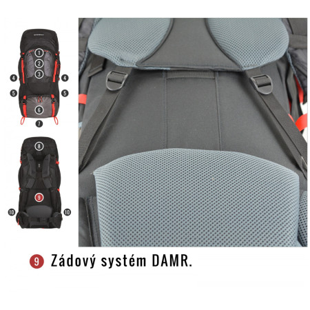 Rucksack Husky Samont 60+10 L