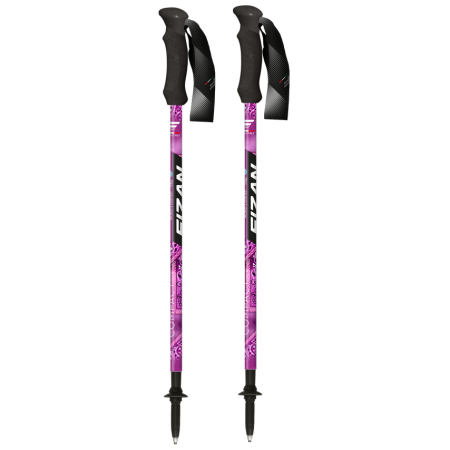 Trekkingstöcke Fizan Compact MS rosa magenta