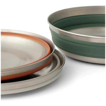 Faltbare Schüssel Sea to Summit Detour Stainless Steel Collapsible Bowl M