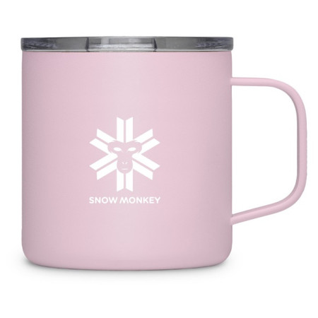 Thermotasse Snow Monkey Booster rosa lila
