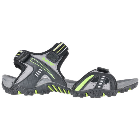 Herrensandalen Hi-Tec Matan grau Black/Grey/Green