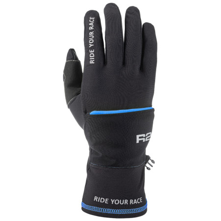 Handschuhe R2 Cover schwarz/blau BlueBlack