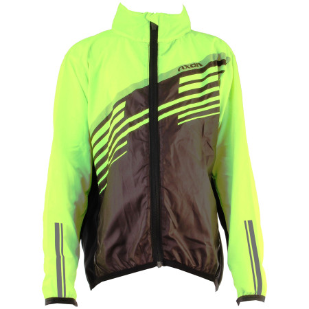 Kinderjacke Axon Nanook Jr schwarz/gelb