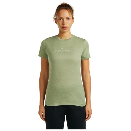 Damen-T-Shirt Icebreaker Women Merino 150 Tech Lite SS Tee Sparkling Stars