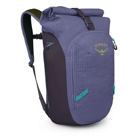 Urban-Rucksack Osprey Transporter Roll Top Pack lila euphoria purple/purple ink