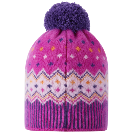 Kindermütze Reima Pohjoinen Plum Purple