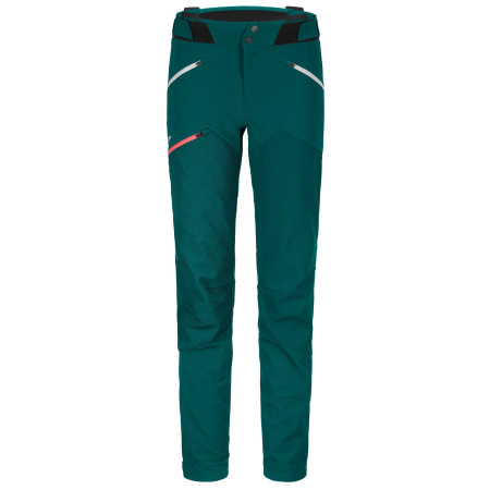 Damenhose Ortovox W's Westalpen Softshell Pants grün Pacific Green