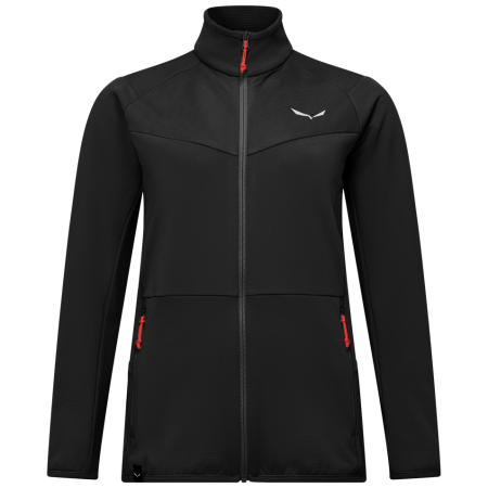 Damen Funktions-Sweatshirt Salewa Puez Cammino Pl Jkt W schwarz Black Out