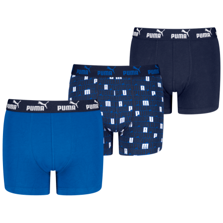 Jungen-Boxershorts Puma Elements Printed Boxers 3P