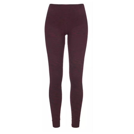Damen-Thermounterwäsche Ortovox Merino 105 Ultra Long Sleeve rot DarkBlood