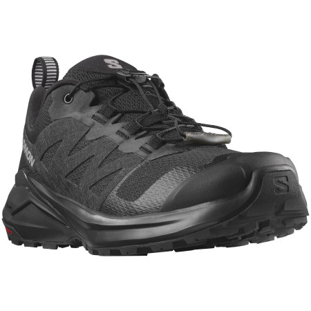 Damen Laufschuhe Salomon X-Adventure schwarz Black / Black / Black