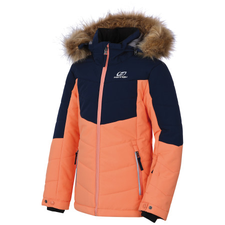 Kinder Winterjacke Hannah Leane Jr. blau/orange DressBlues/Cantaloupe