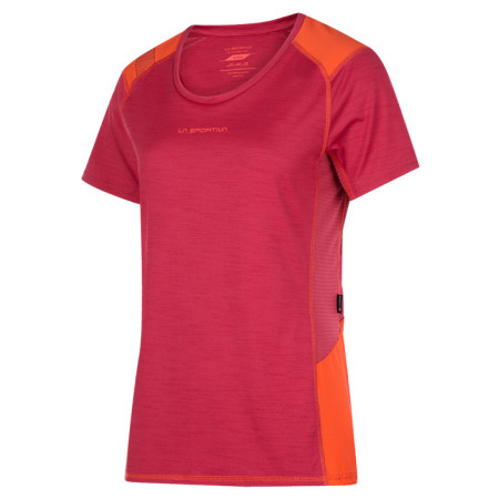 Damen-T-Shirt La Sportiva Compass T-Shirt W rosa Velvet/Cherry Tomato