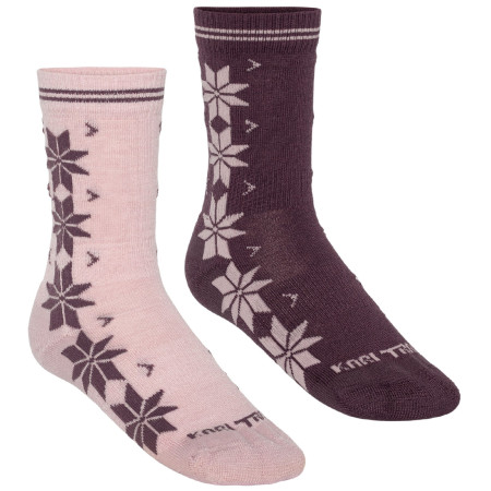 Socken-Set Kari Traa Vinst Sock 2Pk braun Cocoa Powder