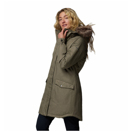 Damen-Winterjacke Columbia Suttle Mountain™ Long Insulated Jacket