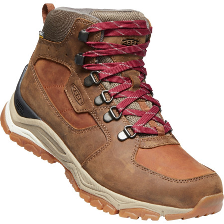 Damen Trekkingschuhe Keen Innate Leather Mid Wp W (2019) braun Praline/Cherry
