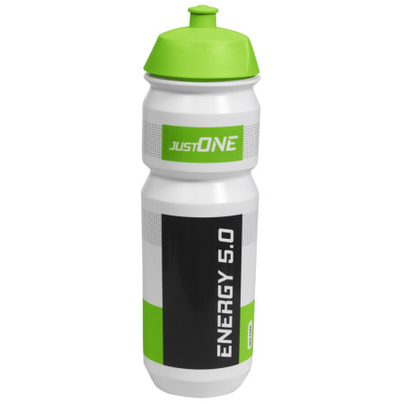 Fahrradflasche Just One Energy 5.0 750 ml weiß/grün White/Green