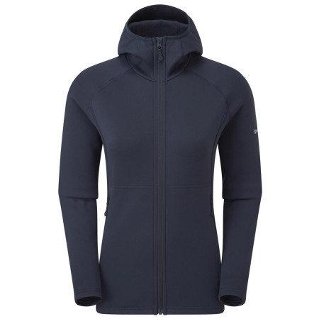 Damen Funktions-Sweatshirt Montane Fury Hoodie dunkelblau ECLIPSE BLUE