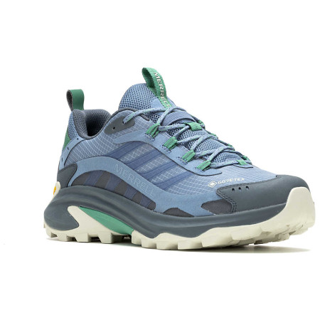Wanderschuhe Merrell Moab Speed 2 Gtx blau steel blue