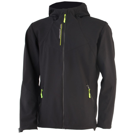 Herren Softshell-Jacke Axon Panther schwarz