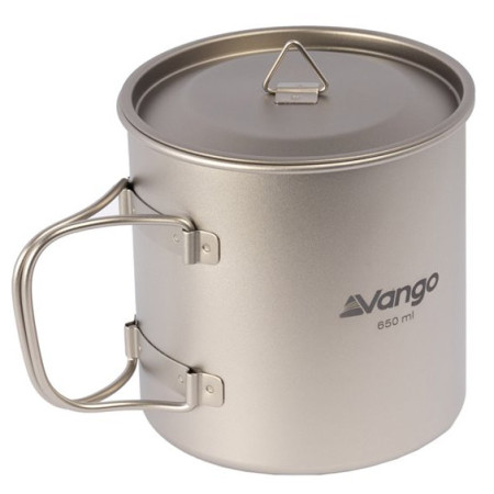 Tasse Vango Titanium Single Walled 650ml Mug silber Titanium