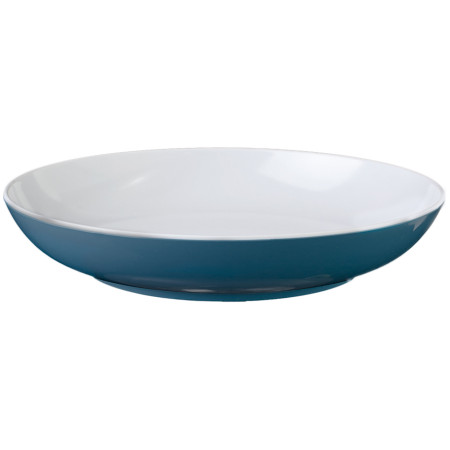 Teller Brunner Aquarius Deep plate weiß/blau